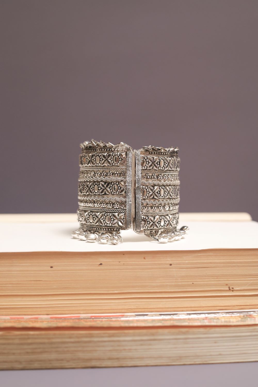 Oxodise Triple Layered Vine & Flower Kada