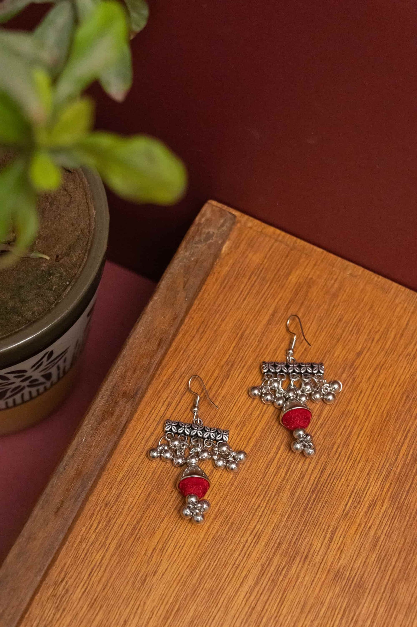 Oxodise Hexagon Krishna Charm with Beads