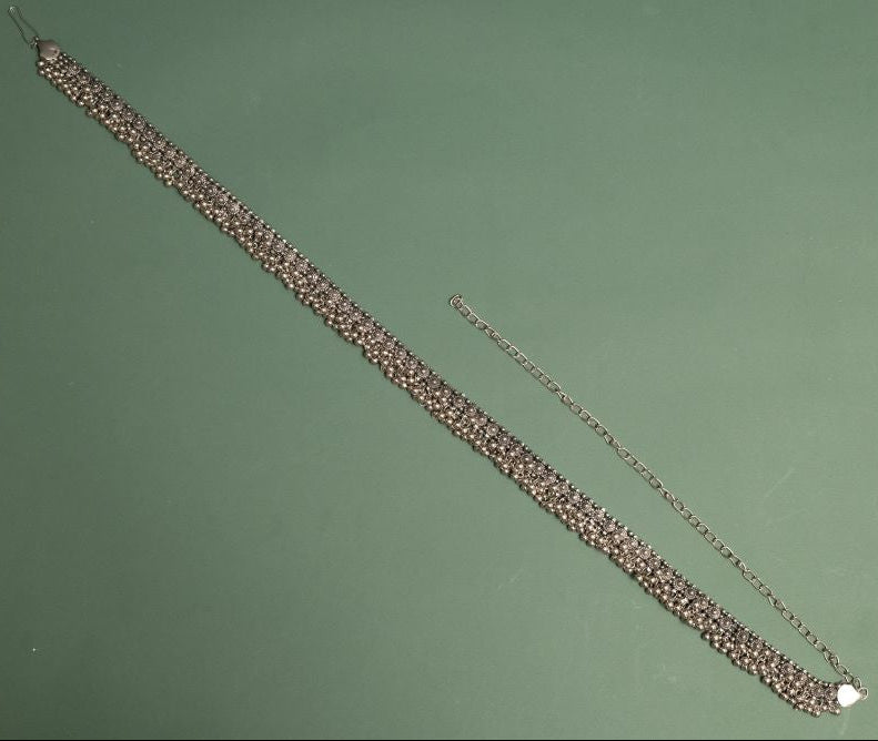 Oxodise Belt with Silver Beads