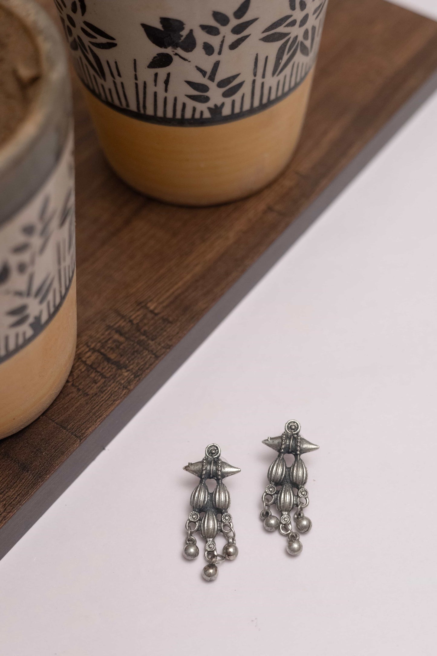 Traditional Oxodise Pendant Necklace & Earring Set