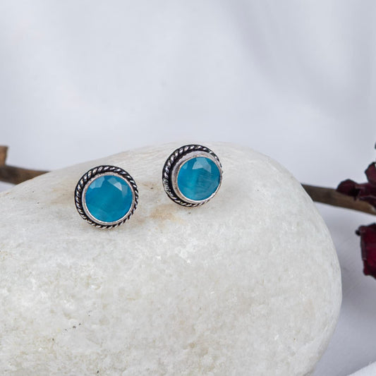 Oxodise Earring with Multicolor Cabochons (Pack Of 10)