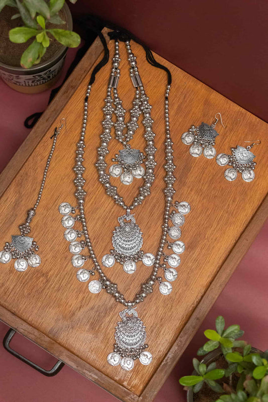 Oxodies Triple Layer Set with Dangling Coins