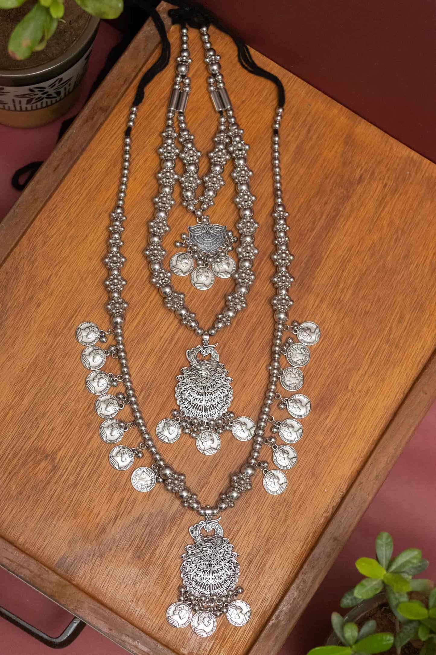 Oxodies Triple Layer Set with Dangling Coins