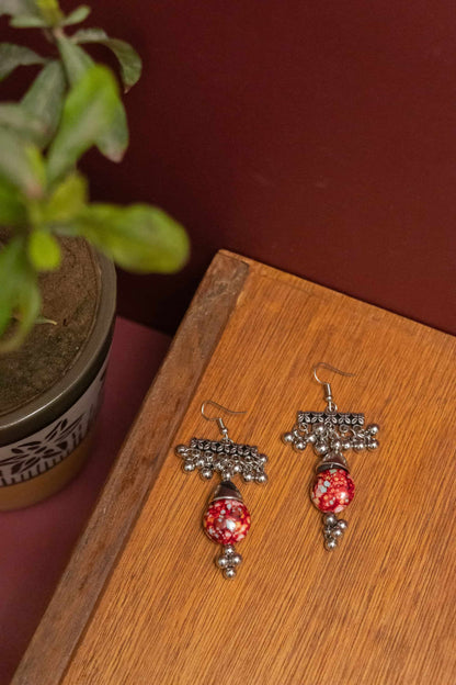 Oxodise Couple Charm with Beads