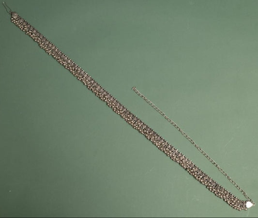 Oxodise Belt with Silver Beads