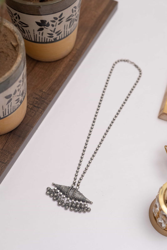 Oxodise Chain Pendant with Dome Design