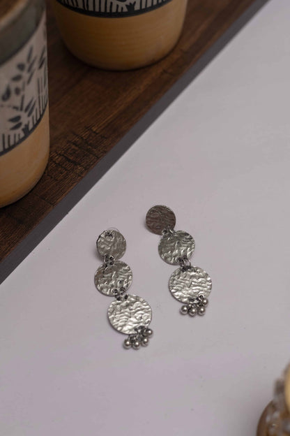Oxodise Triple Layer Coin Necklace Set