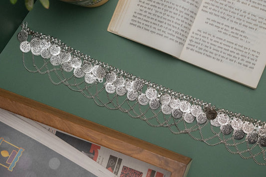 Oxodise Belt with Dangling Round Charms